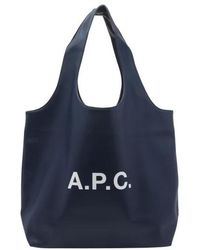 A.P.C. - Borsa Blu - Lyst