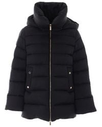 Moorer - Giaccone Nero - Lyst