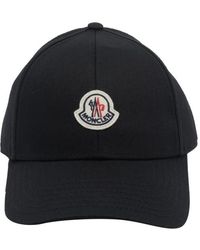 Moncler - Cappello Nero - Lyst