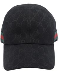 Gucci - Cappello Da Baseball Nero - Lyst