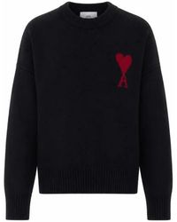 Ami Paris - Maglia Nera - Lyst