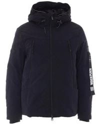 OUTHERE - Giacca Nera Con Cappuccio Rawstone - Lyst