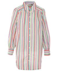 RIXO London - Camicia Ashlyn A Righe - Lyst