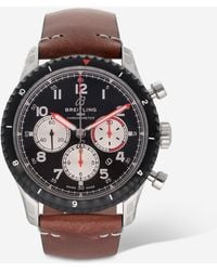 Breitling - Aviator 8 Chronograph 43 Mosquito Stainless Steel Automatic Watch Ab01194A1B1X2 - Lyst