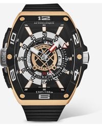 Franck Muller - Skafander Openworked 18K Rose Automatic Watch 46Scskfblkbkgd2 - Lyst