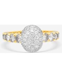 Crivelli - Girodito 18K Diamond Domed Oval Ring Sz. 6.75 035-R22687 - Lyst
