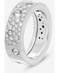 Roberto Coin - Pois Moi Luna 18K Diamond Band Ring Sz. 6.5 8882509Aw65X - Lyst