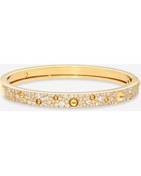Roberto Coin - Pois Moi Luna 18K Diamond Bangle Bracelet 8882509Ajbax - Lyst