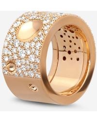 Roberto Coin - Pois Moi Luna 18K Diamond Band Ring Sz. 6.5 8882510Ah65X - Lyst