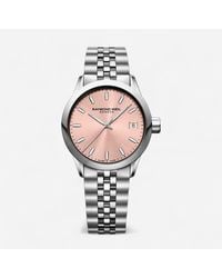 Raymond Weil - Freelancer Stainless Steel Quartz Ladies Watch 5634-St-80021 - Lyst