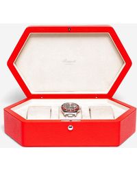 Rapport - London Portobello Leather Three Watch Box Ta42 - Lyst