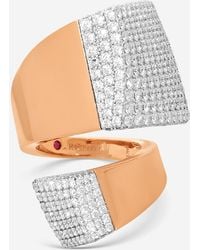 Roberto Coin - Sauvage 18K & Diamond Statement Ring Sz. 5 8882391A - Lyst