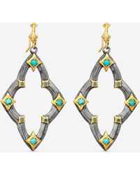 Armenta - 18K & Sterling Multi-Stone Drop Earrings 21755 - Lyst