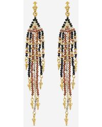 Armenta - Feather 18K Multi-Gemstone Drop Earrings 20024 - Lyst
