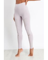 Alo Yoga High Waisted Moto Legging - Multicolour