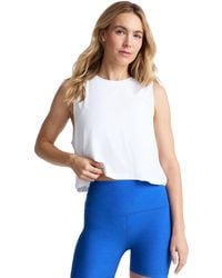 Beyond Yoga - Women's Featherweight Minimal Cropped Tank - Lyst