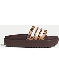 adidas - Women's Adilette Platform Slides - Lyst