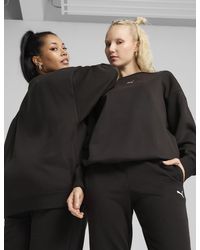 PUMA - Women's Essentials Oversized Crew - Lyst