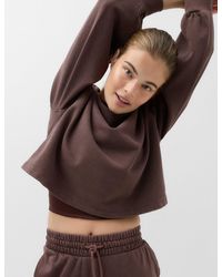GOODMOVE - Women's Cotton Rich Garment Dye Boxy Sweatshirt - Lyst
