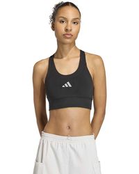 adidas - Women's Adi365 Running Pocket Medium Support Sports Bra - Lyst