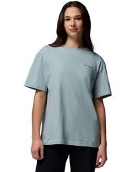 Columbia - Women's Rolling Bend Graphic Oversized T-shirt - Lyst