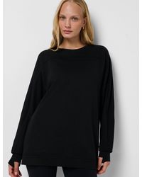 Sweaty Betty - Women's After Class Yoke Longline Sweatshirt - Lyst