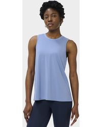 Sweaty Betty - Women's Soft Flow Studio Open Back Tank Top - Lyst