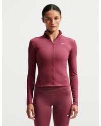 Nike - Women's One Fitted Dri-fit Full-zip Jacket - Lyst