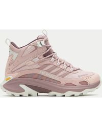 Merrell - Women's Moab Speed 2 Mid Gore-tex Hiking Shoes - Lyst