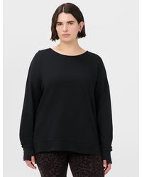 Sweaty Betty - Women's After Class Open Back Tie Sweatshirt - Lyst