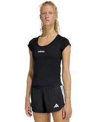 adidas - Women's Hyperglam Baby T-shirt - Lyst