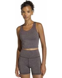 adidas - Women's All Me Medium Support Sports Bra Tank Top - Lyst