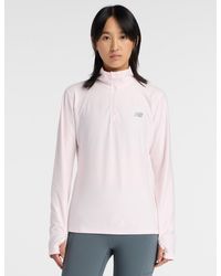 New Balance - Women's Sport Essentials Space Dye 1/4 Zip - Lyst