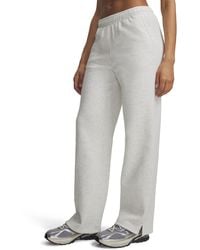 Under Armour - Women's Rival Fleece Straight Leg Pants - Lyst