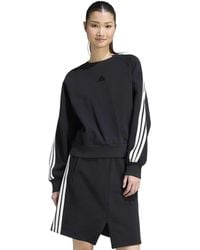 adidas - Women's Kit 3-stripes Sweatshirt - Lyst