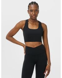 Sweaty Betty - Women's All Day Wrap Longline Sports Bra - Lyst