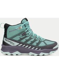 Merrell - Women's Speed Eco Mid Waterproof Hiking Shoes - Lyst