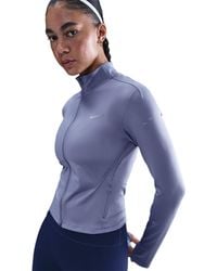 Nike - Women's Swift Dri-fit Full-zip Running Mid Layer - Lyst