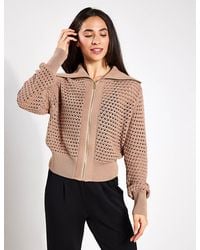 Varley - Women's Eloise Zip-through Knit - Lyst