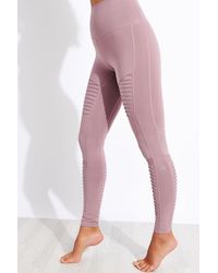 Alo Yoga High Waisted Moto Legging - Multicolour
