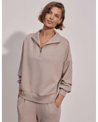 Varley - Women's Hawley Half Zip Sweat - Lyst