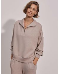 Varley - Women's Hawley Half Zip Sweat - Lyst