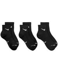 Nike - Women's Everyday Elevated Ankle Socks (3 Pairs) - Lyst