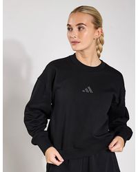 adidas - Women's All Szn Fleece Loose Sweatshirt - Lyst