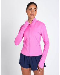 Nike - Women's Swift Dri-fit Full-zip Running Mid Layer - Lyst