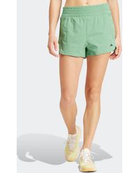 adidas - Pacer Stretch-woven Zipper Pocket Lux Shorts - Lyst