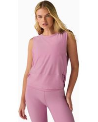 Beyond Yoga - Women's Featherweight Side Note Twist Tank - Lyst