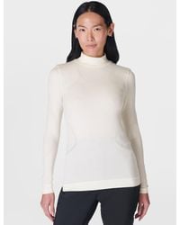 Sweaty Betty - Women's Merino Blend Turtle Neck Base Layer Top - Lyst