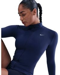 Nike - Women's One Fitted Dri-fit Full-zip Jacket - Lyst