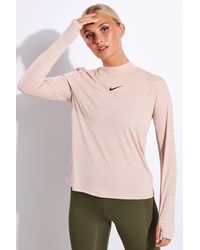 Nike Dri-fit Run Division Long-sleeve Top - Pink